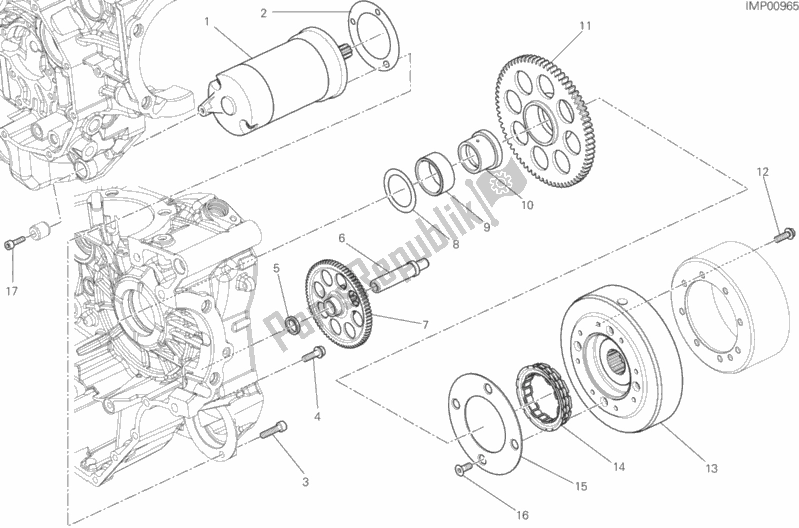 All parts for the Electric Starting And Ignition of the Ducati Monster 821 Dark Thailand 2016
